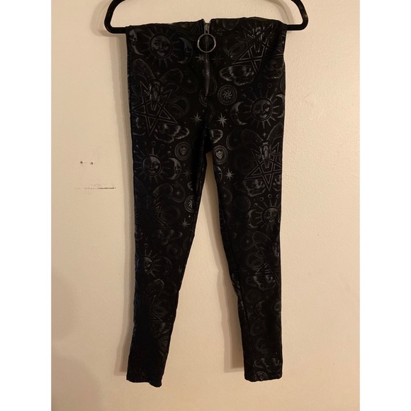 Killstar Temple High Waist Trousers - Picture 4 of 4